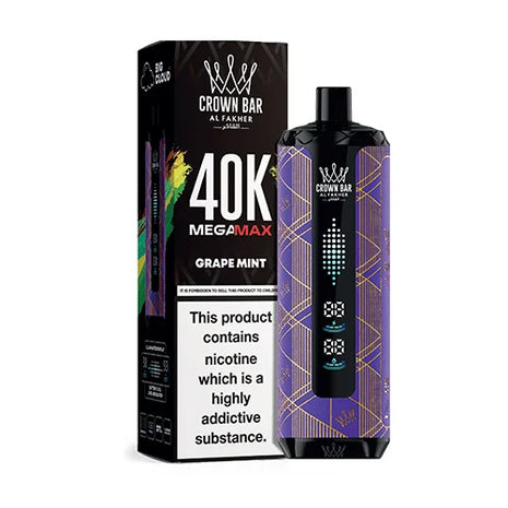 CROWN BAR 40K - Grape Mint