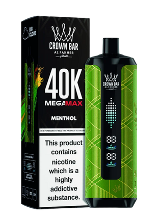 CROWN BAR 40K - Menthol