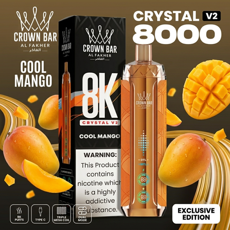 CROWN BAR CRYSTAL V2 - Cool Mango