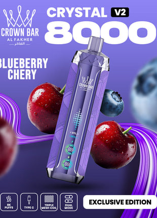 CROWN BAR CRYSTAL V2 - Blueberry Cherry