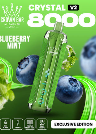 CROWN BAR CRYSTAL V2 - Blueberry Mint