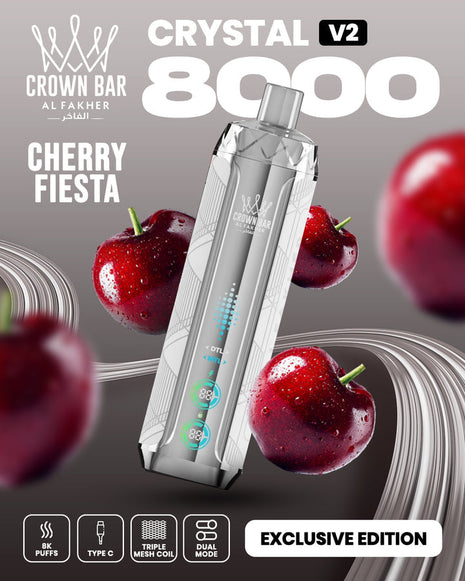 CROWN BAR CRYSTAL V2 - Cherry Fiesta