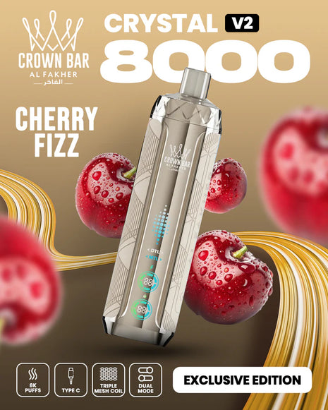 CROWN BAR CRYSTAL V2 - Cherry Fizz