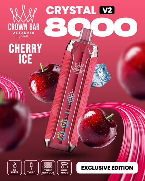 CROWN BAR CRYSTAL V2 - Cherry Ice