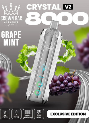 CROWN BAR CRYSTAL V2 - Grape Mint