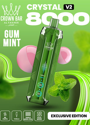 CROWN BAR CRYSTAL V2 - Gum Mint