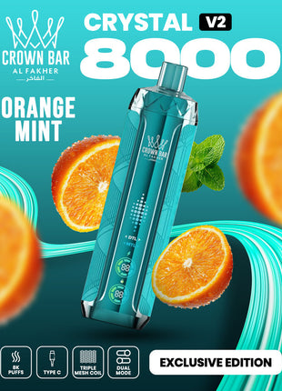 CROWN BAR CRYSTAL V2 - Orange Mint