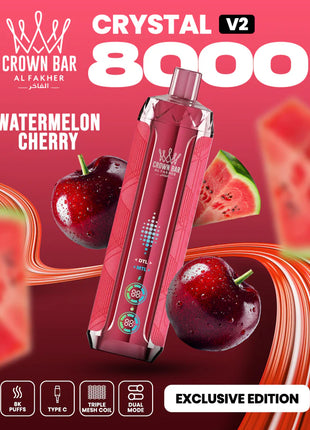 CROWN BAR CRYSTAL V2 - Watermelon Cherry