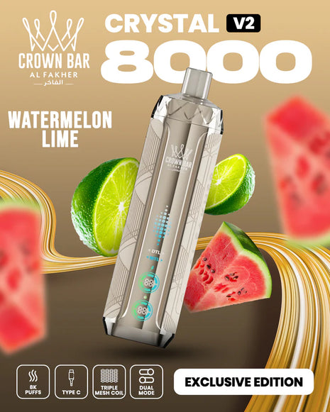 CROWN BAR CRYSTAL V2 - Watermelon Lime