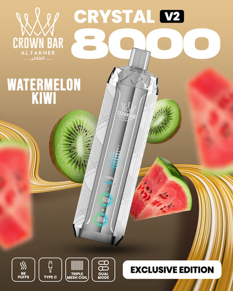 CROWN BAR CRYSTAL V2 - Watermelon Kiwi