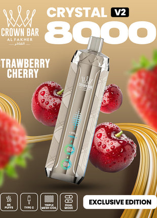 CROWN BAR CRYSTAL V2 - Strawberry Cherry