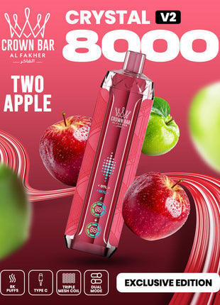 CROWN BAR CRYSTAL V2 - Two Apple