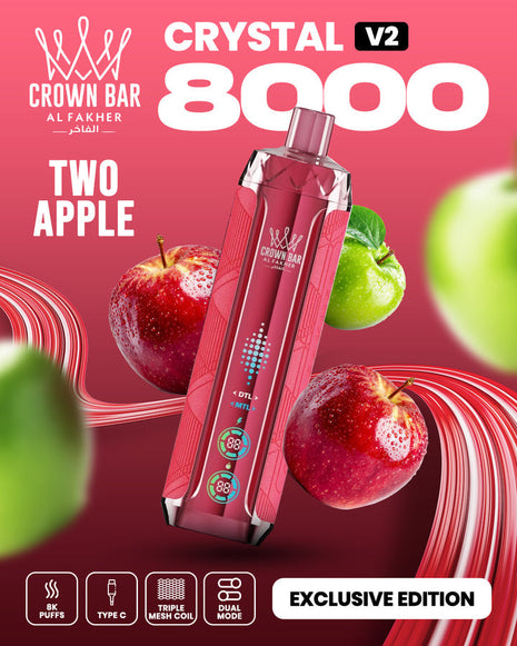 CROWN BAR CRYSTAL V2 - Two Apple