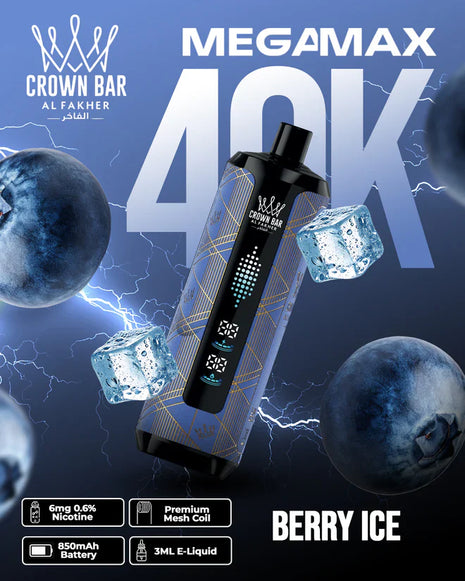 CROWN BAR 40K - Berry Ice
