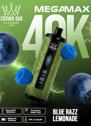 CROWN BAR 40K - Blue Razz Lemonade