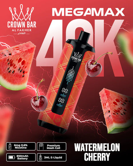 CROWN BAR 40K - Watermelon Cherry