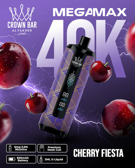 CROWN BAR 40K - Cherry Fiesta