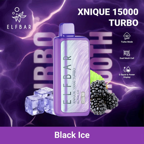 ELFBAR 15K XNIQUE - Black Ice