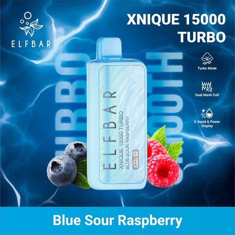 ELFBAR 15K XNIQUE - Blue Sour Raspberry