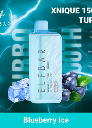 ELFBAR 15K XNIQUE - Blueberry Ice