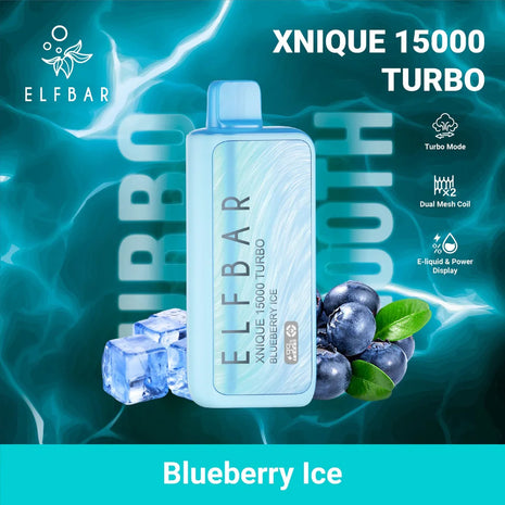 ELFBAR 15K XNIQUE - Blueberry Ice