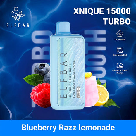 ELFBAR 15K XNIQUE - Blueberry Razz Lemonade