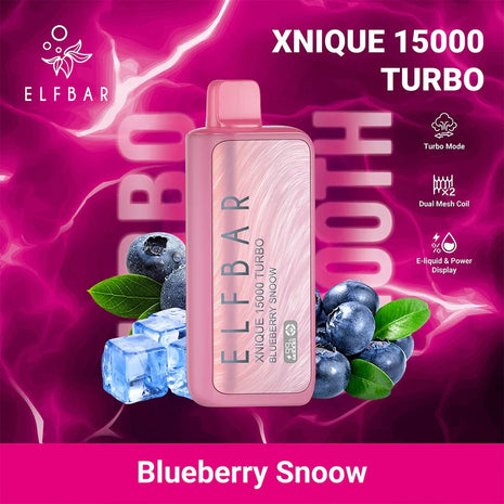 ELFBAR 15K XNIQUE - Blueberry Snoow