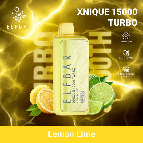ELFBAR 15K XNIQUE - Lemon Lime