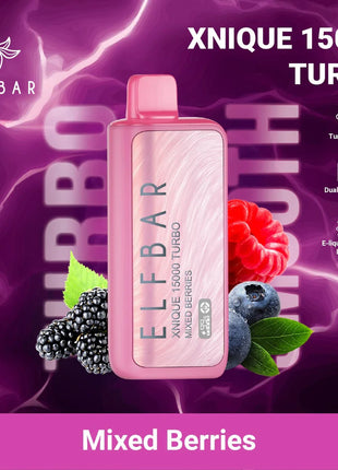 ELFBAR 15K XNIQUE - Mixed Berries