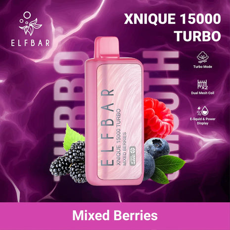 ELFBAR 15K XNIQUE - Mixed Berries
