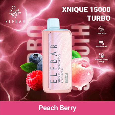 ELFBAR 15K XNIQUE - Peach Berry