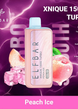 ELFBAR 15K XNIQUE - Peach Ice