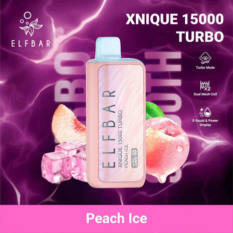 ELFBAR 15K XNIQUE - Peach Ice