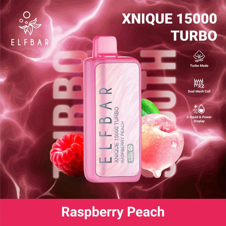 ELFBAR 15K XNIQUE - Raspberry Peach