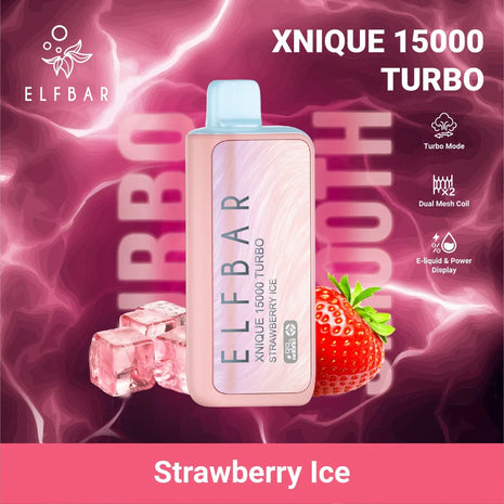 ELFBAR 15K XNIQUE - Strawberry Ice