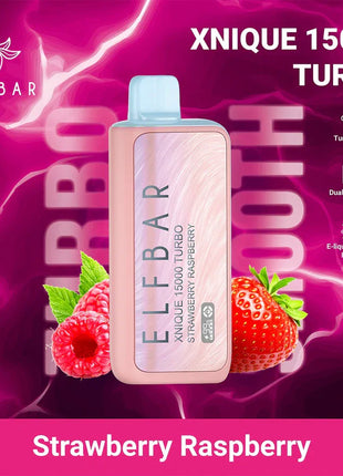ELFBAR 15K XNIQUE - Strawberry Raspberry