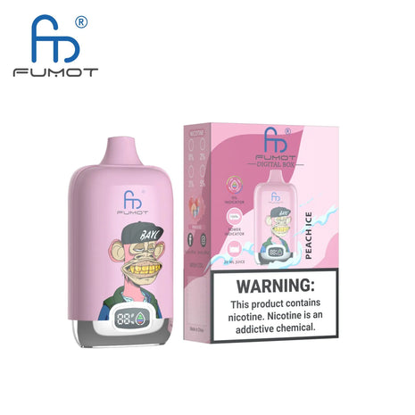 FUMOT 12K - Peach Ice