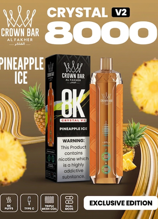 CROWN BAR CRYSTAL V2 - Pineapple Ice