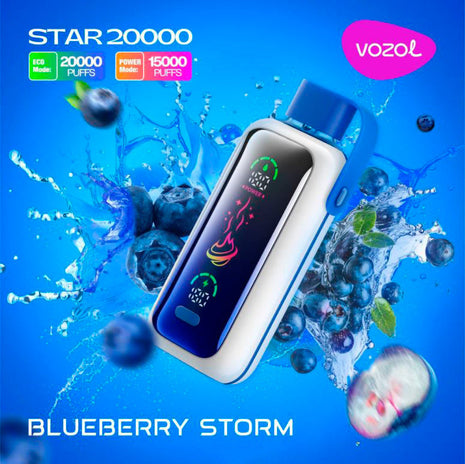 VOZOL STAR 20K - Blueberry Storm