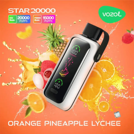 VOZOL STAR 20K - Orange Pineapple Lychee