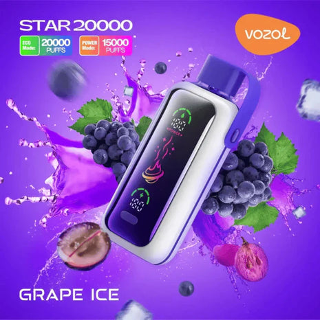 VOZOL STAR 20K - Grape Ice