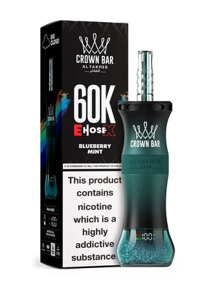 CROWN BAR 60K - Blueberry Mint