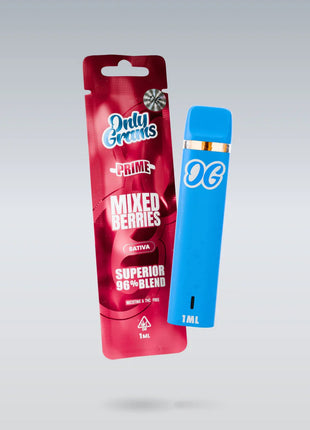 SUPERIOR VAPE 96% - Mixed Berries (Sativa)