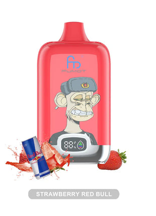 FUMOT 12K - Strawberry Red Bull